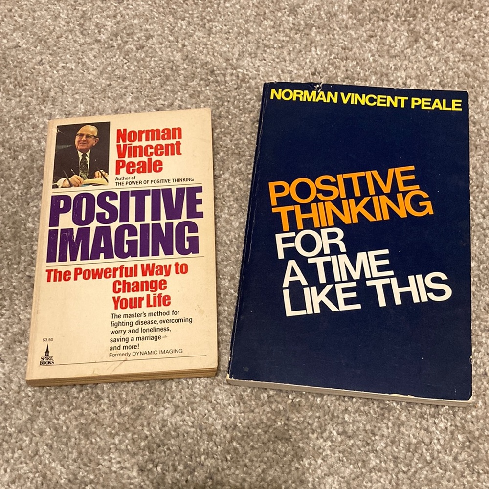 Norman Vincent Peale Books - BOOKS 2 for $10! Bundle to save!